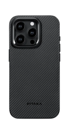 Pitaka MagEZ Case Pro 4 Twill 600D Black/Grey for iPhone 15 Pro Max (KI1501PMPA)