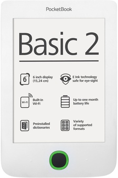 Pocketbook Basic 3 (614) White PB614-D-CIS