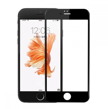 Baseus Tempered Glass Silk printing 3D Anti Soft for iPhone 6/6S Black (SGAPIPH6S-DE01)