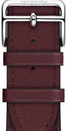 Apple Watch Hermes 42mm/44mm/45mm/46mm/49mm Bordeaux Swift Leather Single Tour (MQX12)