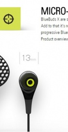JayBird BlueBuds X Midnight Black