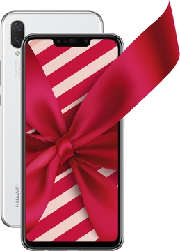 Huawei P smart+ 4/64GB White (51093DYA)