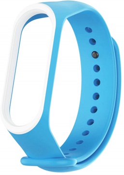Xiaomi Silicone Mi Band 3/4 Light Blue/White