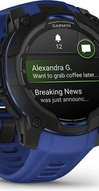 Garmin Instinct 3 45mm AMOLED Black with Blue Band (010-02936-03/43)