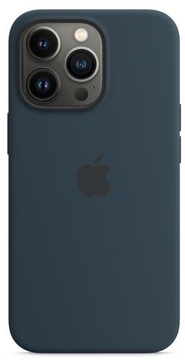 Apple iPhone 13 Pro Silicone Case with MagSafe Abyss Blue (MM2J3) (high copy)