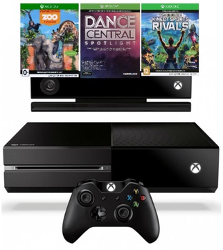 Microsoft Xbox One 500GB + Kinect + 3 Игры (Sports Rivals, Zoo Tycoon и Forza2)