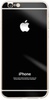 Simple Case Premium Mirror Tempered Glass black for iPhone 6 Plus