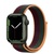 Apple Watch Series 7 GPS 41mm Green Aluminum Case With Dark Cherry/Forest Green Sport Loop (MKNF3)