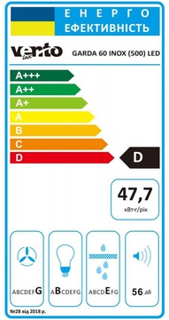 Ventolux GARDA 60 INOX (500) LED