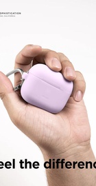 Elago Silicone Hang Case Lavender for Airpods Pro 2nd Gen (EAPP2SC-HANG-LV)