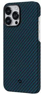 Pitaka MagEZ Case 2 Twill Black/Blue for iPhone 13 Pro (KI1308P)