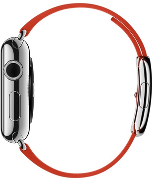 Apple Modern Buckle for Watch 38mm/40mm/41mm/42mm Red Large (MMH02)