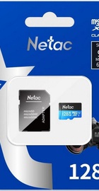 Netac 128 GB microSDXC Class 10 UHS-I + SD adapter NT02P500STN-128G-R