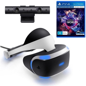 Sony PlayStation VR + Camera v2 + VR Worlds