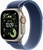 Apple Watch Ultra 3 GPS + Cellular 49mm Natural Tit. Case w. Blue/Bright Blue Trail Loop - M/L (MEWU4)