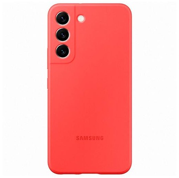 Samsung S901 Galaxy S22 Silicone Cover Glow Red (EF-PS901TPEG)