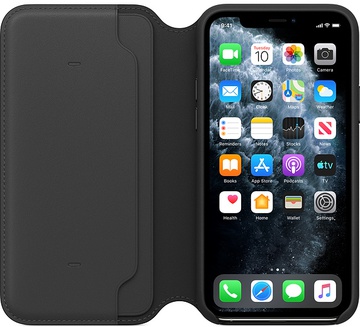 Apple iPhone 11 Pro Leather Folio - Black (MX062)