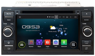 Incar Ford Focus 2 04-07, C-Max, Fusion, Fiesta 05+; S-Max, Kuga, Transit (KD-7016) Android
