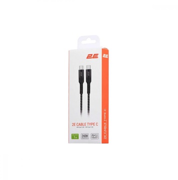 2E USB-C to USB-C 1m White (2E-CCCCAL-WH)