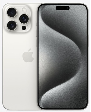 Apple iPhone 15 Pro Max 256GB White Titanium (MU783)