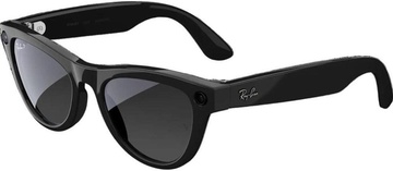 Ray-Ban Meta Skyler Gen 2 Standard Shiny Black Frame / Gradient Graphite Lenses (RW4014 601/T3 52-20)