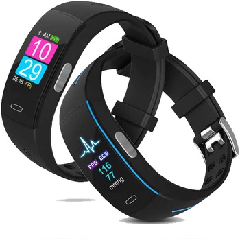 Lemfo P3 Plus с ЭКГ и тонометром (Синий)