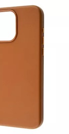 WAVE Premium Leather Edition Case with MagSafe iPhone 15 Pro Max Umber