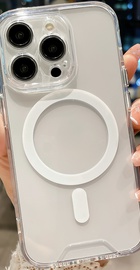 Space Clear Case with MagSafe for iPhone 16 Plus