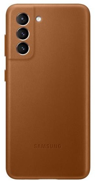 Samsung G990 Galaxy S21 Leather Cover Brown (EF-VG991LAEG)