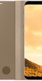 Samsung Clear View Standing Cover Gold for Galaxy S8+ (EF-ZG955CFEGRU)