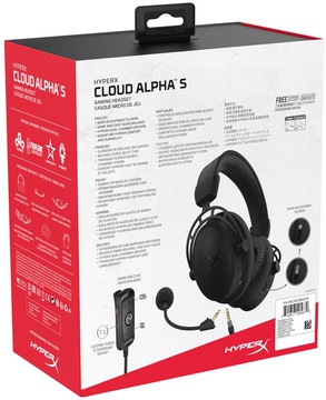 HyperX Cloud Alpha S Blackout (HX-HSCAS-BK)