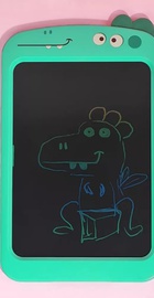 LCD Tablet 8.5" Animal Series Green with some Colours
