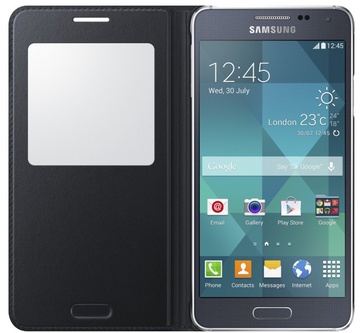 Samsung S View for Galaxy Alpha G850 (EF-CG850BBEGRU) Black