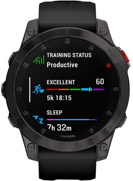 Garmin Epix (Gen 2) Sapphire - Black Titanium (010-02582-10/11/18)