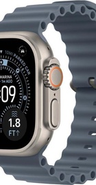 Apple Watch Ultra 3 GPS + Cellular 49mm Natural Tit. Case w. Anchor Blue Ocean Band (MEWH4)