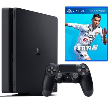Sony PlayStation 4 Slim (PS4 Slim) 500GB + FIFA 19