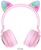 Hoco W27 Cat Ear Pink