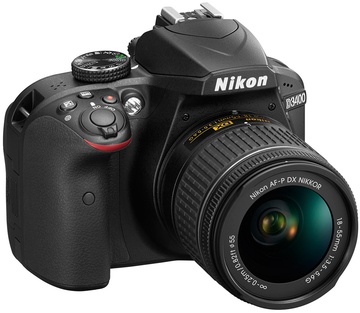 Nikon D3400 kit (AF-P 18-55mm )Non VR