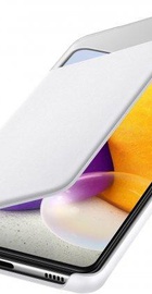 Samsung A725 Galaxy A72 Smart S View Wallet Cover White (EF-EA725PWEG)