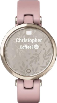 Garmin Lily Sport Edition - Cream Gold Bezel with Dust Rose Case and S. Band (010-02384-03/13)