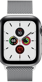 Apple Watch Series 5 GPS + Cellular 40mm Stainless Steel Case with Milanese Loop (MWWT2)