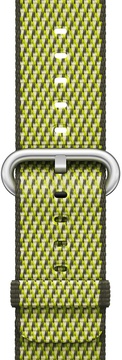 Apple Watch 38mm/40mm/41mm/42mm Dark Olive Check Woven Nylon (MQVF2)