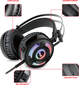 iPega PG-R008 с RGB подсветкой (Черный)