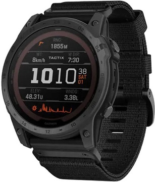 Garmin Tactix 7 Pro Ballistics Edition S. Powered T. Watch w. Applied B. and Nylon Band (010-02704-20/21)