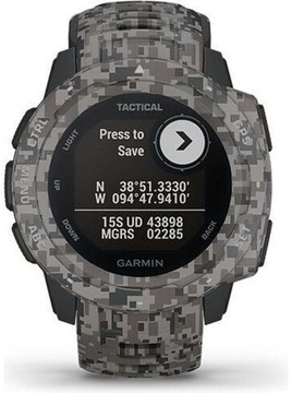Garmin Instinct Tactical Edition Outdoor GPS Watch Camo Graphite (010-02064-C4)
