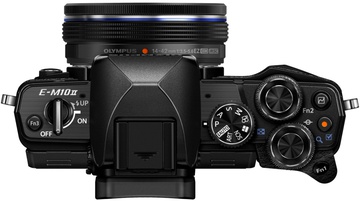 Olympus OM-D E-M10 Mark II kit (14-42mm) Pancake Zoom Black