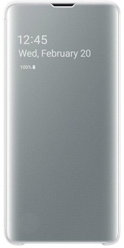 Samsung G975 Galaxy S10+ Clear View Cover White (EF-ZG975CWEG)