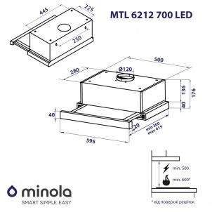 Minola MTL 6212 GR 700 LED