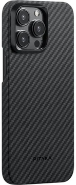 Pitaka MagEZ Case 4 Twill 1500D Black/Grey for iPhone 15 Pro Max (KI1501PM)