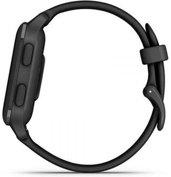 Garmin Venu Sq 2 – Music Edition Slate Aluminum Bezel with Black Case and Silicone Band (010-02700-00/10/80